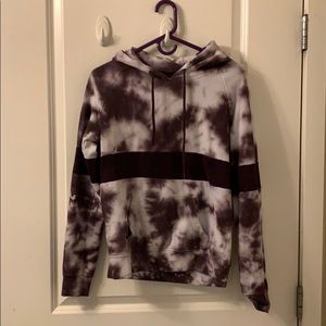 Medium Purple Tye Dye Hoodie